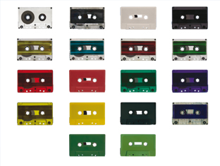 couleurs cassettes